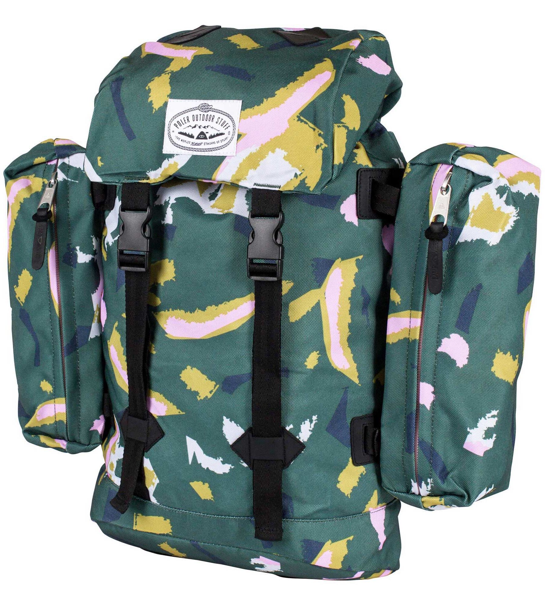 POLER Bag RETRO (CLASSIC) RUCKSACK, treetop camo