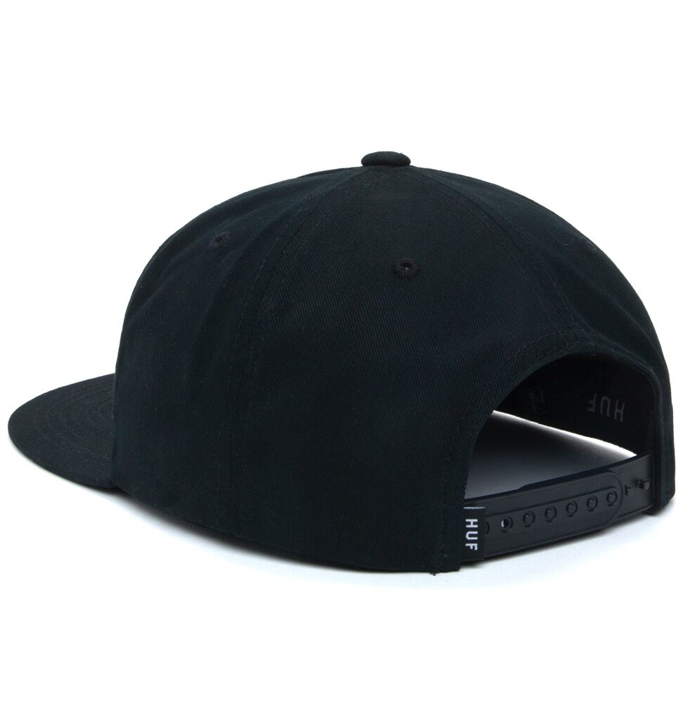 HUF Goodluck Snapback - black HUF Goodluck Snapback - black