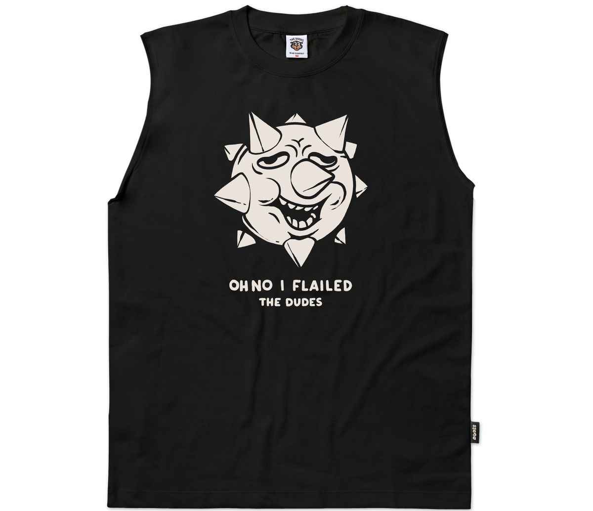 The Dudes I Flailed Classic Sleeveless T-Shirt Standard - black The Dudes I Flailed Classic Sleeveless T-Shirt Standard - black XXXL