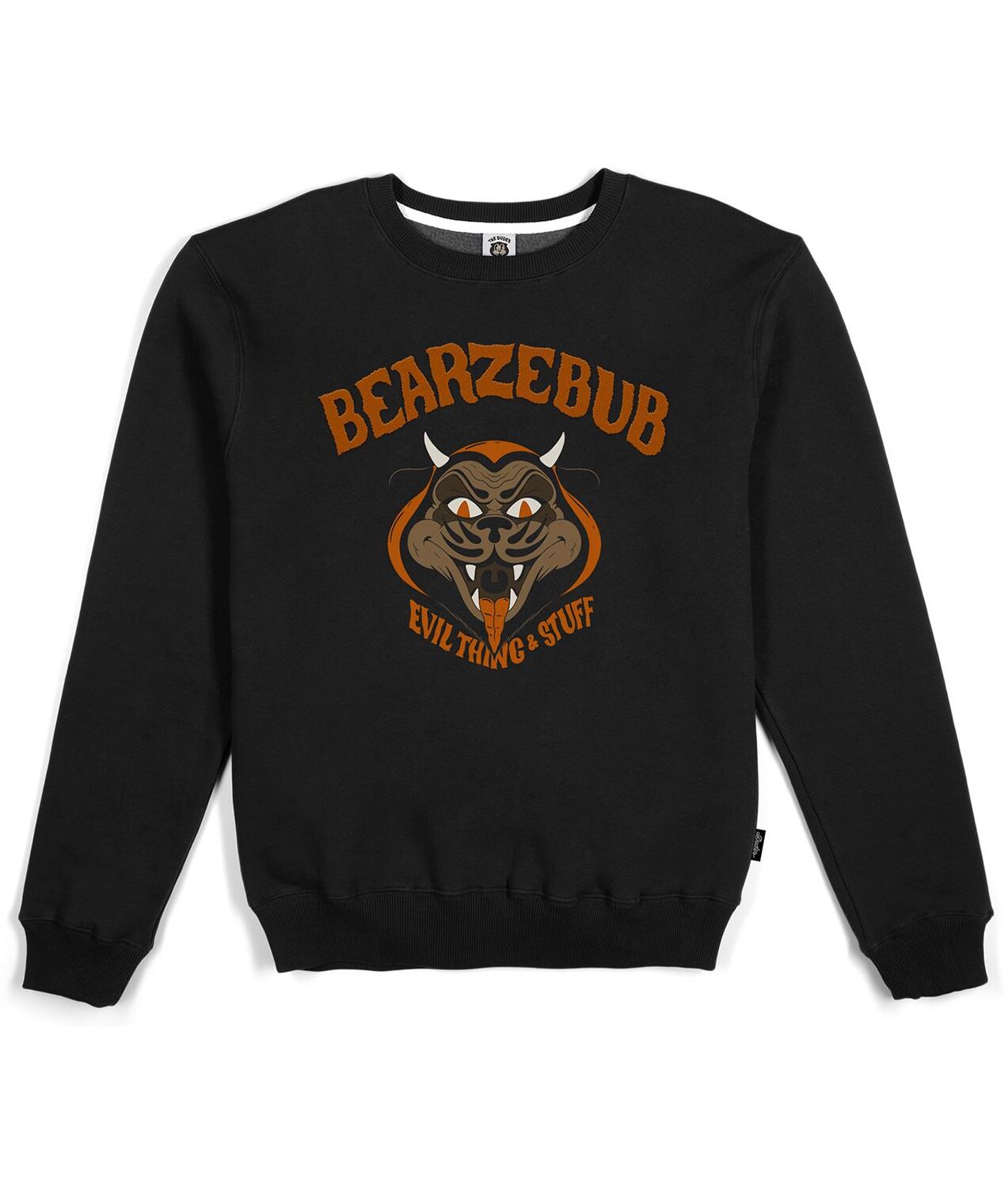 The Dudes Bearzebub Pullover - black S The Dudes Bearzebub Pullover - black XXXL