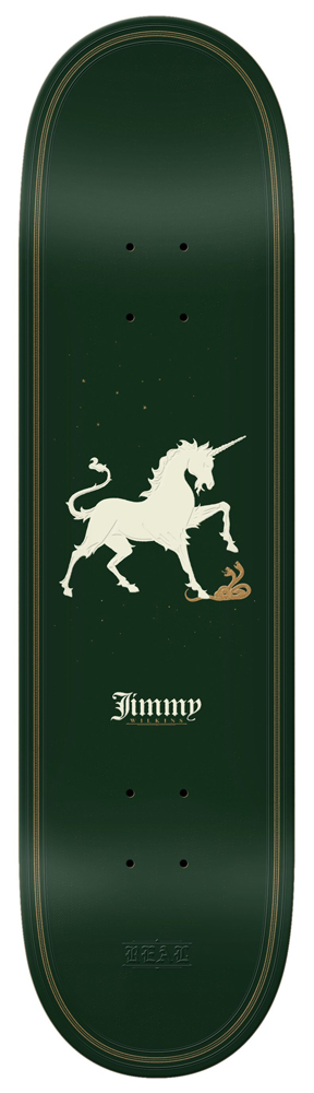 Real Skateboard Deck Wilkins Unicorn 8,38 Real Skateboard Deck Wilkins Unicorn 8,38
