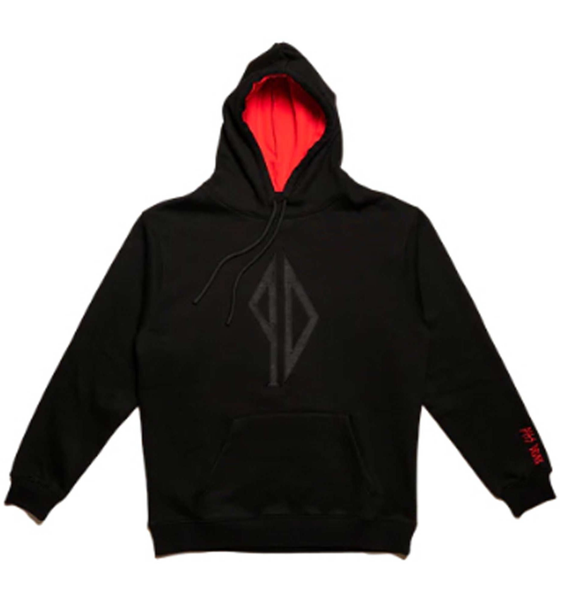 PISS DRUNX Sweat LIL RED HOODIE black PISS DRUNX Sweat LIL RED HOODIE, black L