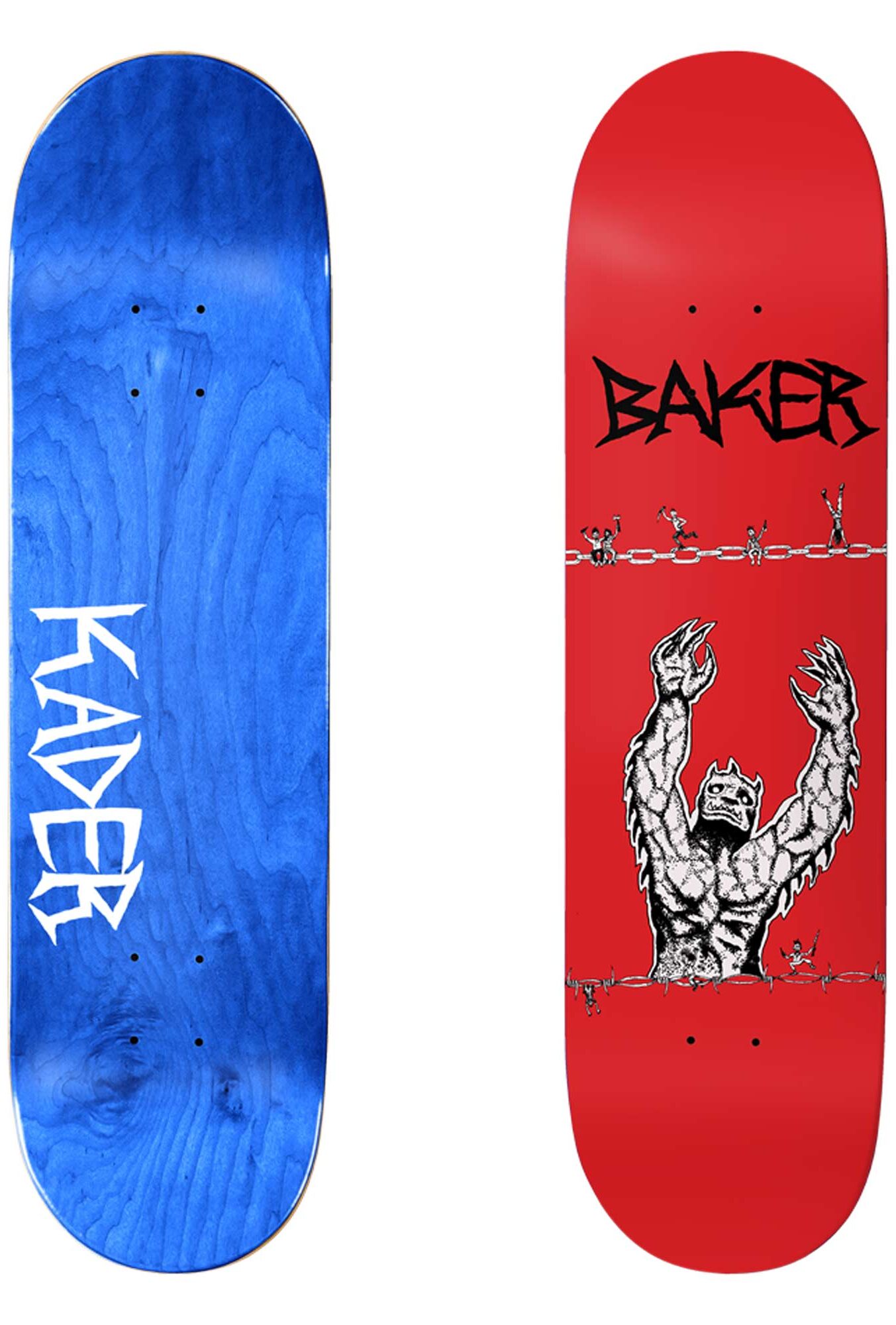 BAKER Deck JUDGEMENT DAY KS 8.38, red 8.3 BAKER Deck JUDGEMENT DAY KS 8.38, red 8.3