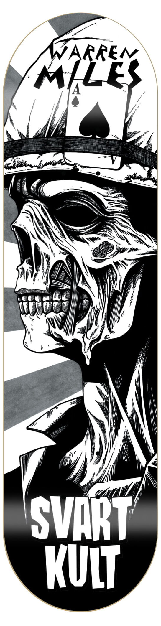 Svart Cult Warren Miles Skateboard Deck