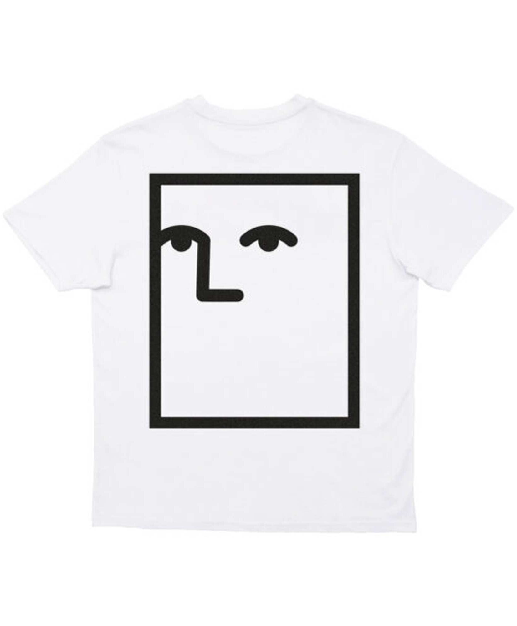 NNSNS T-Shirt BLOCKHEAD white NNSNS T-Shirt BLOCKHEAD, white L