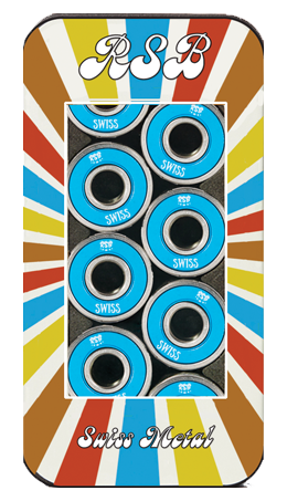 Rock Star Bearings Metal Swiss 16 Pack Roulements à billes