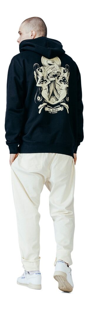 The Dudes El Bufo Hoody - black The Dudes El Bufo Hoody - black XXXL