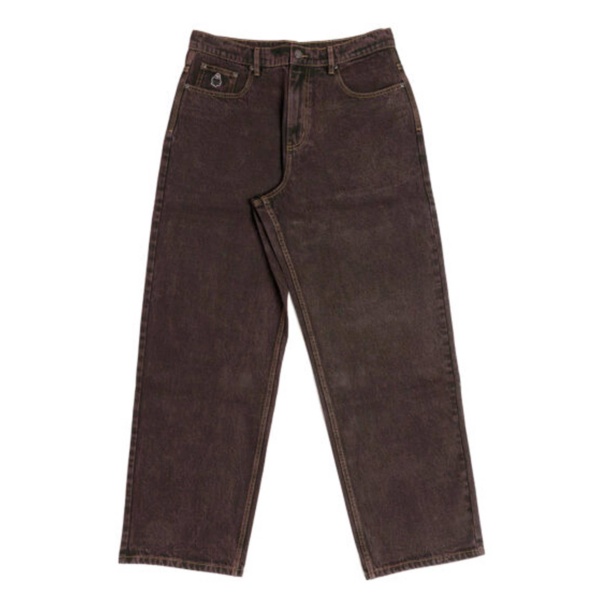 NNSNS Pant BIGGERFOOT DENIM burgundy acid wash NNSNS Pant BIGGERFOOT DENIM, burgundy acid wash 22/28
