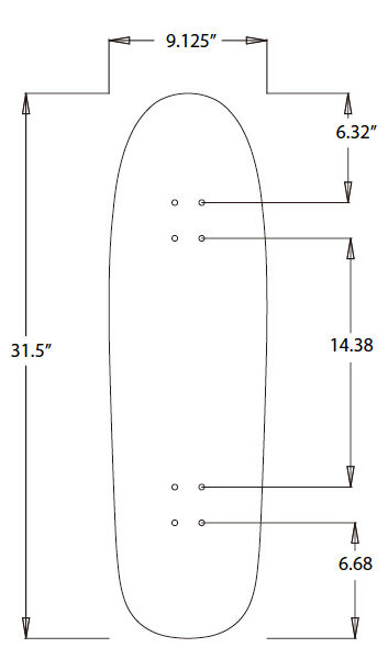 Bold Cruiser Shape 5 - 9.13 Bold Cruiser Shape 5 - 9.13
