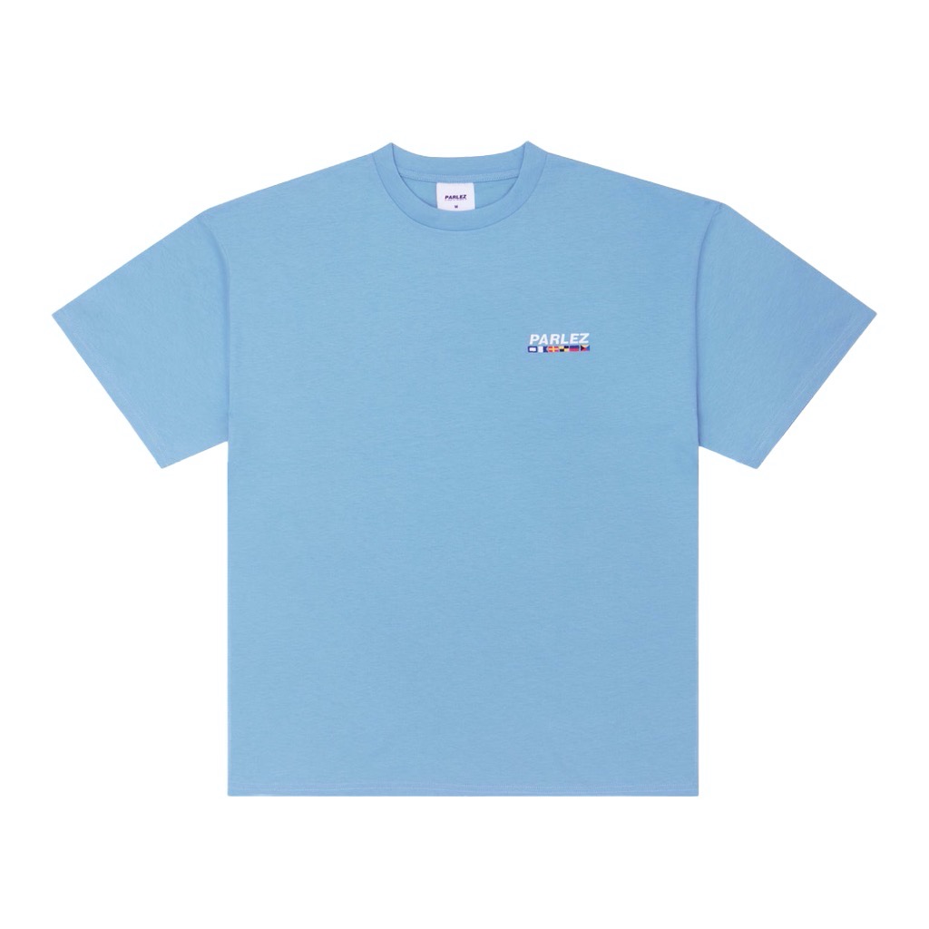 Parlez Navigator T-Shirt - blue washed L Parlez Navigator T-Shirt - blue washed XXL