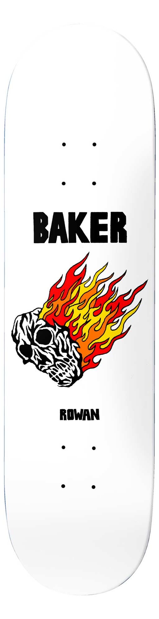 BAKER Deck MISTY FLIP JUDO CHOP RZ 8.125, white 8.2 BAKER Deck MISTY FLIP JUDO CHOP RZ 8.125, white 8.2