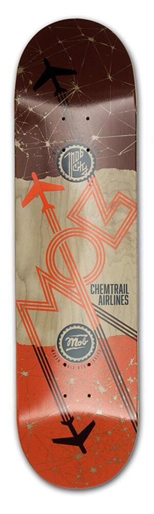 MOB Skateboards Airlines Deck - 8.25 MOB Skateboards Airlines Deck - 8.25