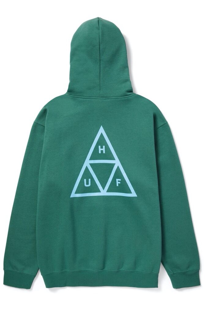 HUF Set Triple Triangle Hoodie - pine XXL