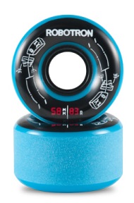 Robotron Skateboard Rollen Skeletron Cruiser 58mm