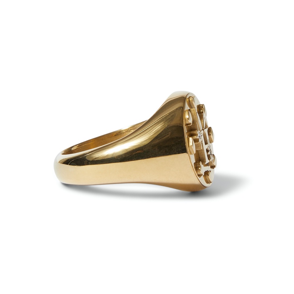 HUF Freddie Gibbs Pinky Ring - gold
