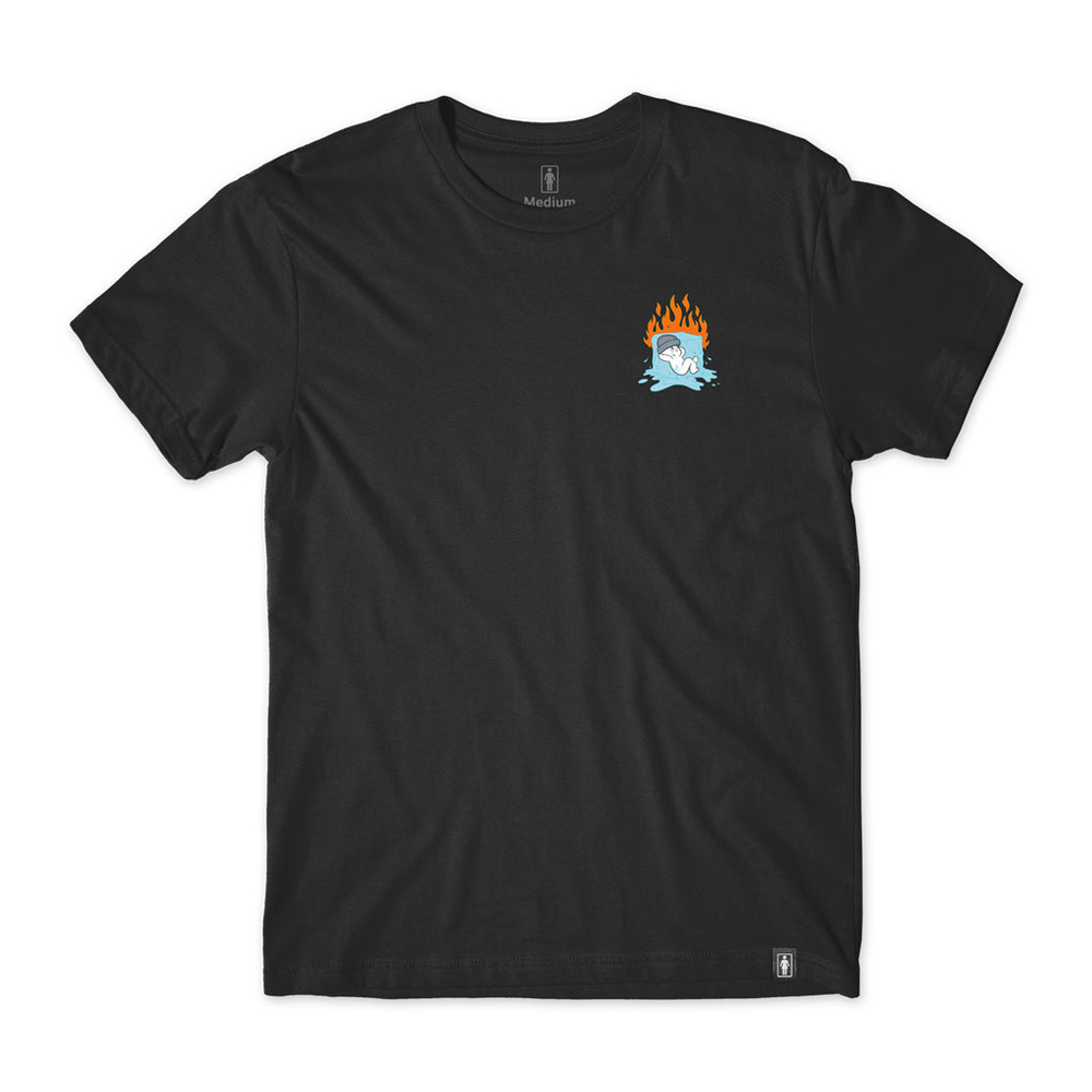 12450373-1 T-Shirt Girl Davis Ice Cold - Farbe: Black - Größe: S