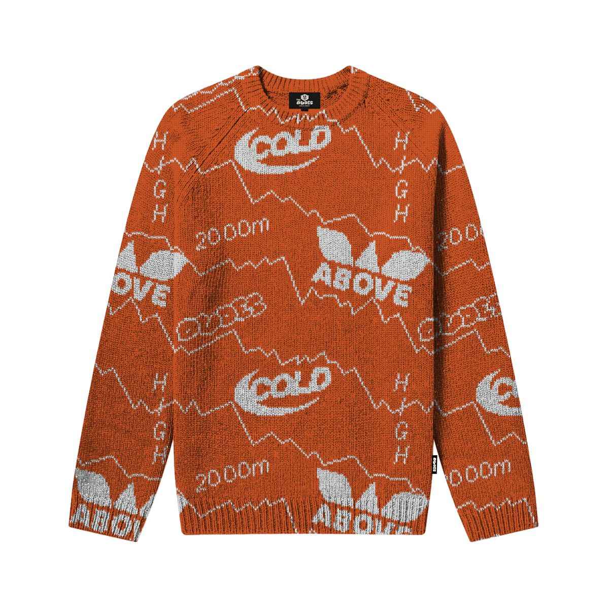 The Dudes Christmas Sports White Knitted Sweatshirt Premium - multicolor XXXL