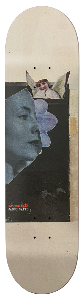 Chocolate Skateboard Deck Capps Dream Darlings 8,25