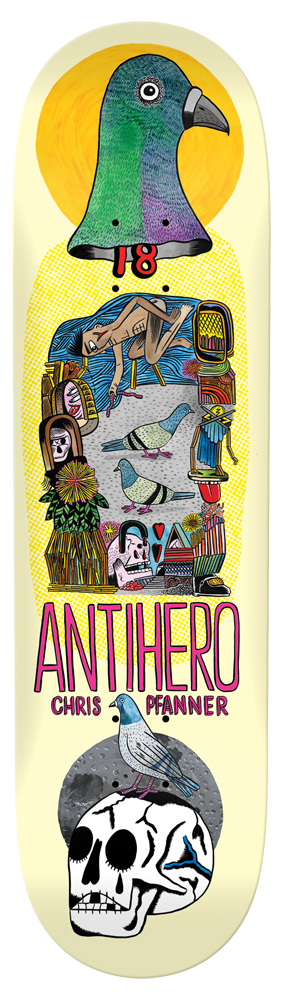 Deck Anti Hero Pfanner Pigeon Vision 8,12
