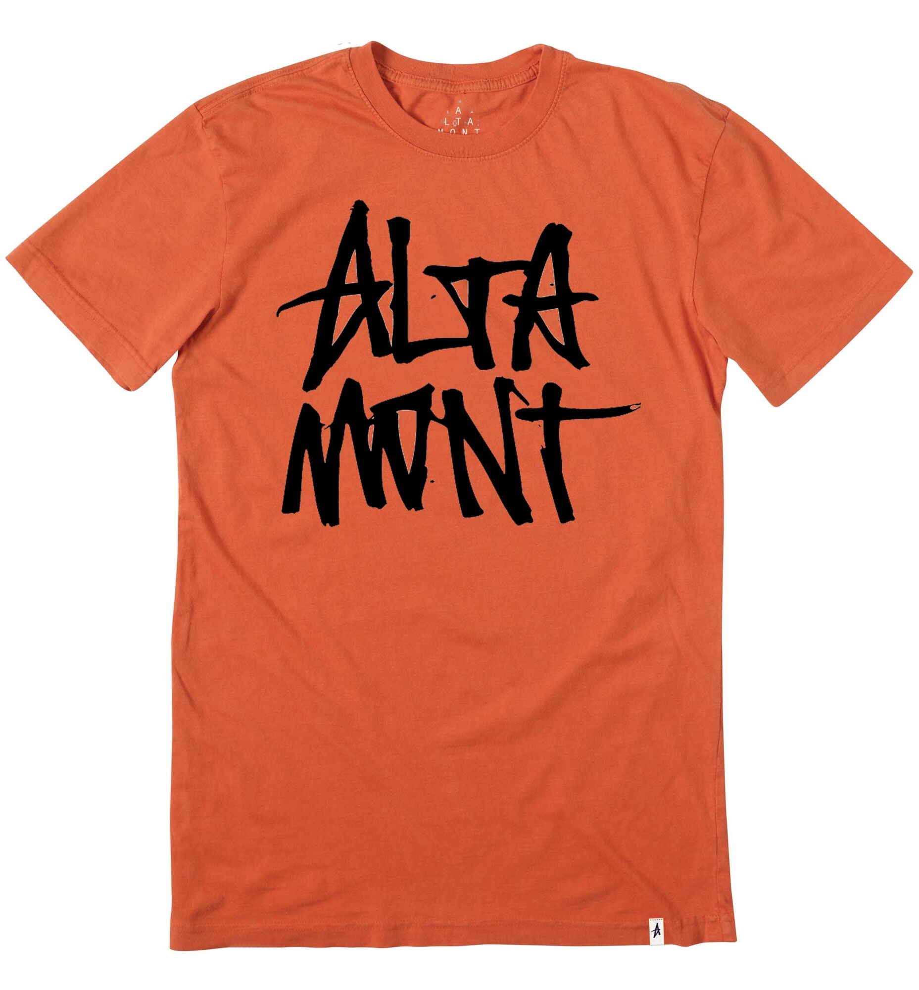 ALTAMONT T-Shirt STACKED orange ALTAMONT T-Shirt STACKED, orange S