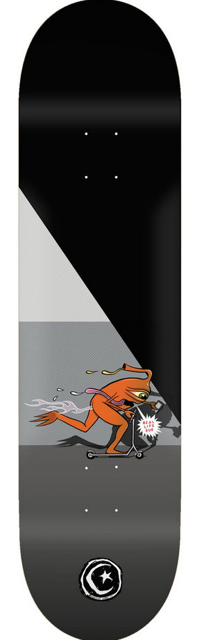 Foundation Ed Templeton Push Skateboard Deck 8.25 Foundation Ed Templeton Push Skateboard Deck 8.25