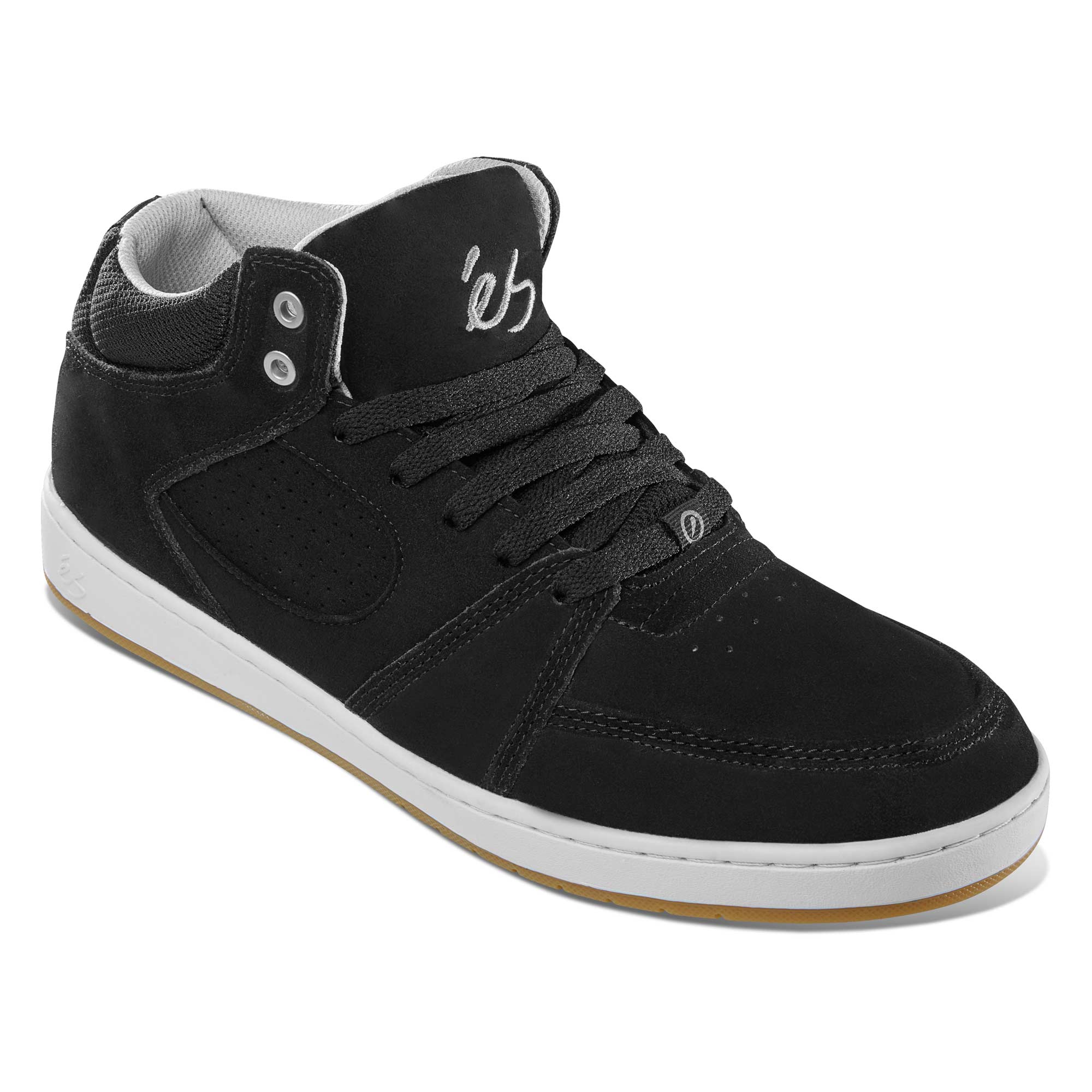 eS SKB Shoe ACCEL SLIM MID bla/whi/sil, black/white/silver 11½
