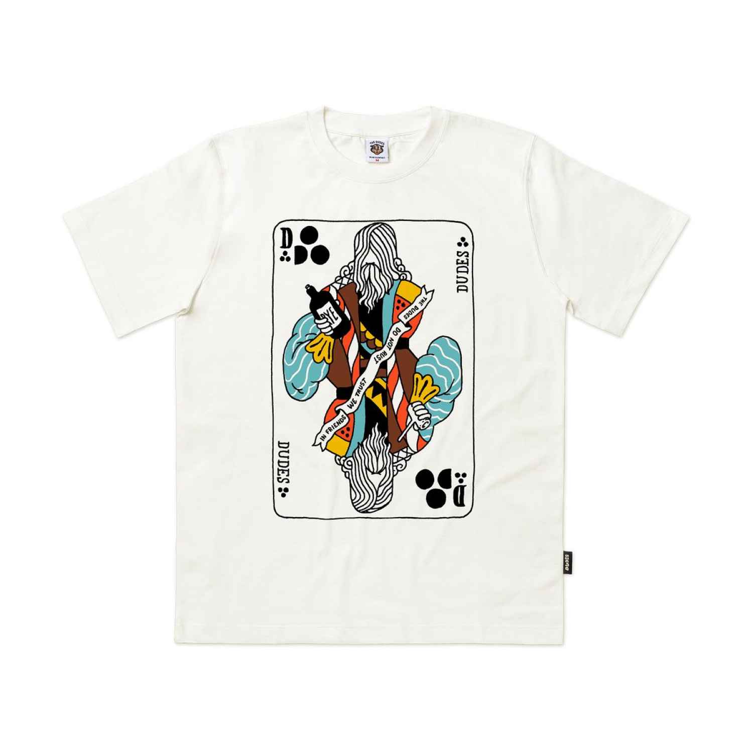 The Dudes King front Classic T-Shirt - off-white The Dudes King front Classic T-Shirt - off-white XXXL