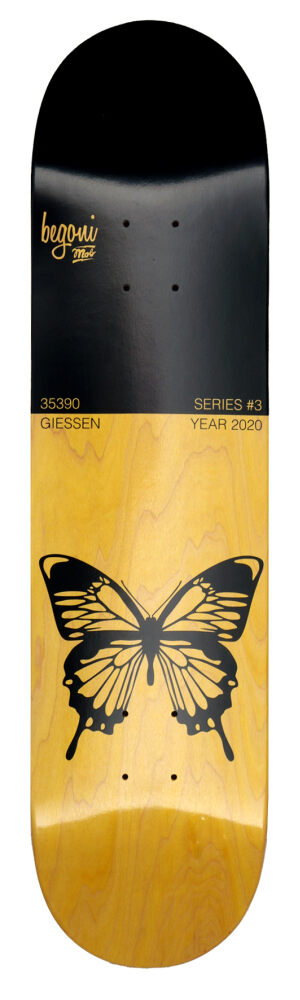 MOB Skateboards x Begoni Single Butterfly Deck - 8.0 MOB Skateboards x Begoni Single Butterfly Deck - 8.0