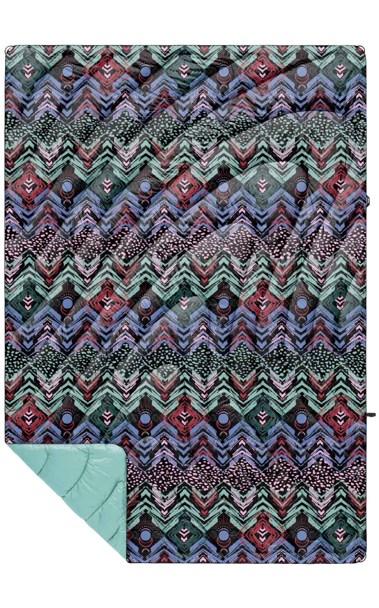 RUMPL Blanket ORIGINAL PUFFY PRINTED / 1 PERS, new moon RUMPL Blanket ORIGINAL PUFFY PRINTED / 1 PERS, new moon