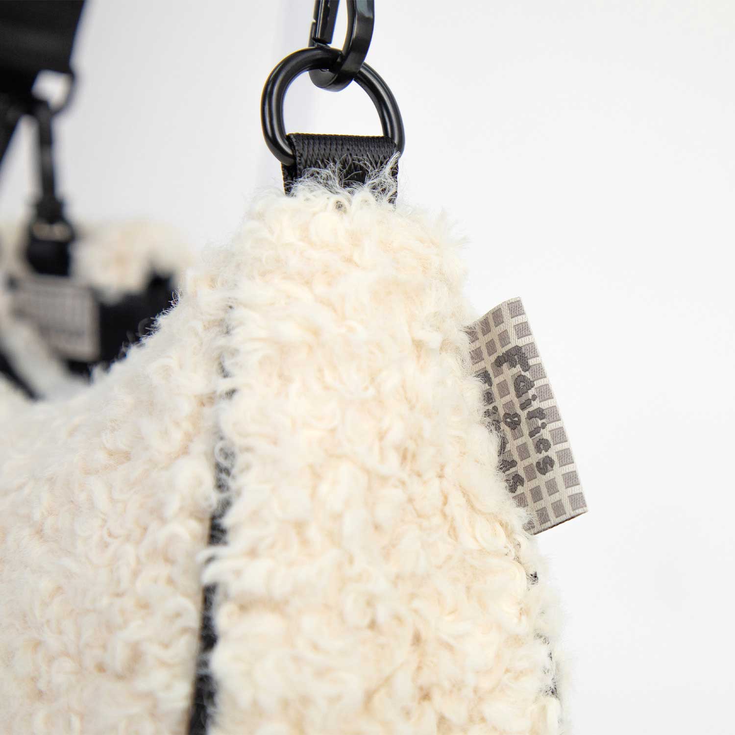 Doughnut High Priestess Fairies & Friends Series Crossbody Bag - white x black