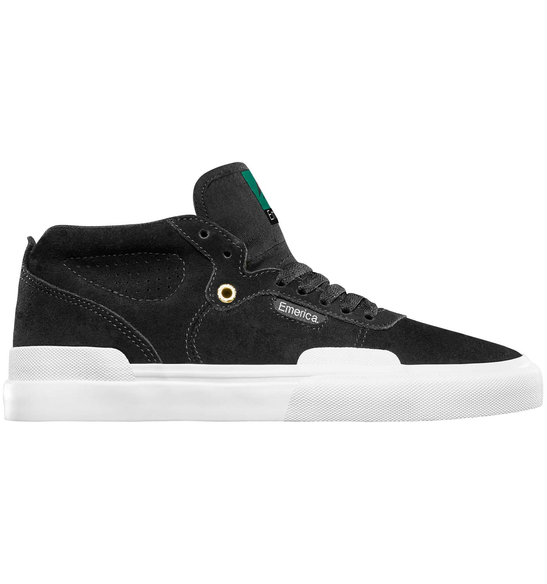 EMERICA Shoe PILLAR bla/whi/gol black/white/gold EMERICA Shoe PILLAR bla/whi/gol, black/white/gold 11½