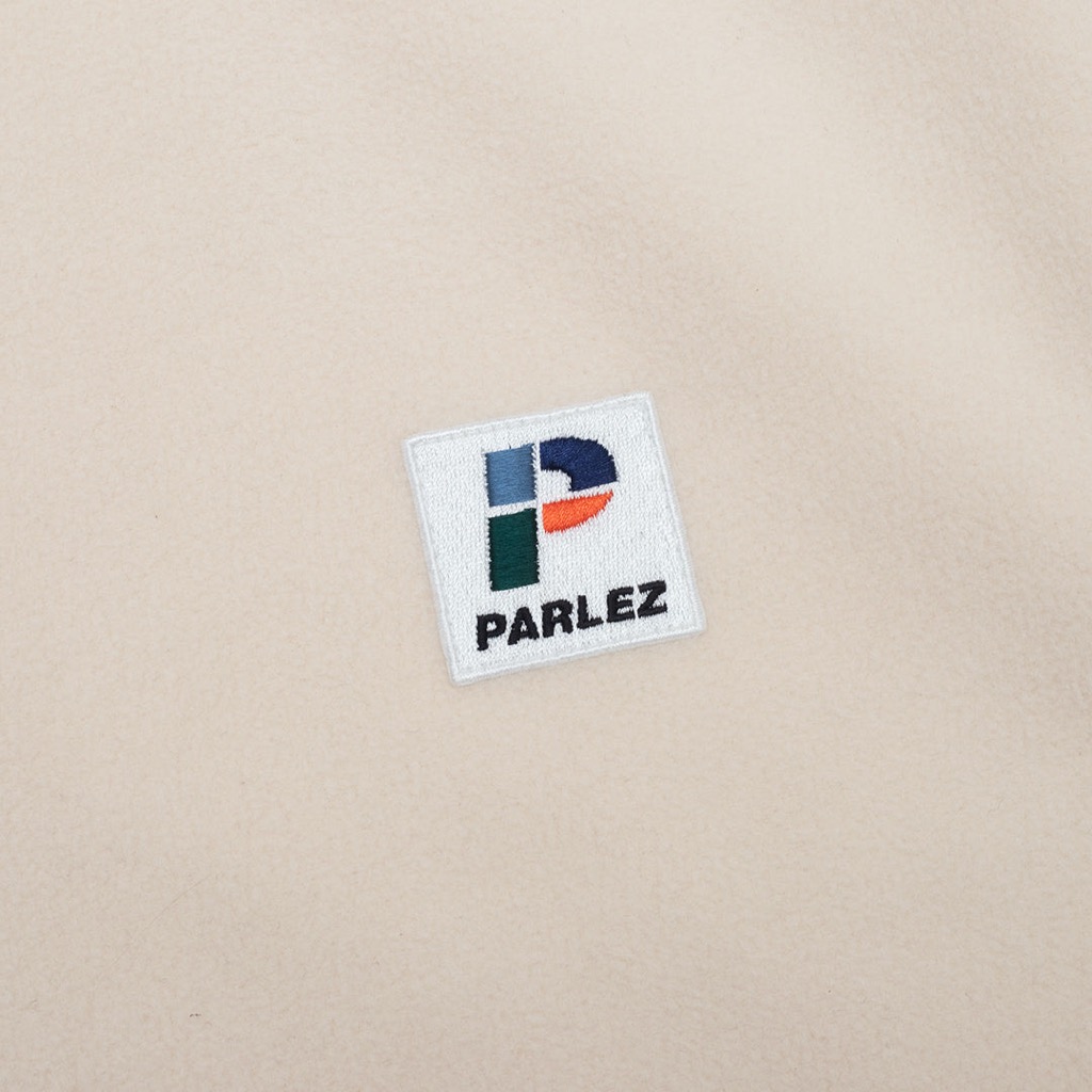 Parlez Reese Fleece Quarter Zip - ecru XXL