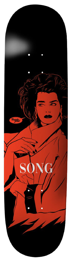 Thank You Skateboard Deck Song Vogue 8,38