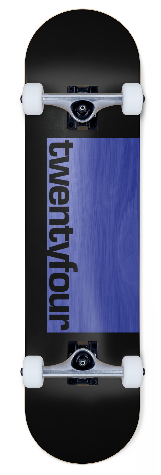 Skateshop24 komplett Skateboard - twentyfour black 8.50