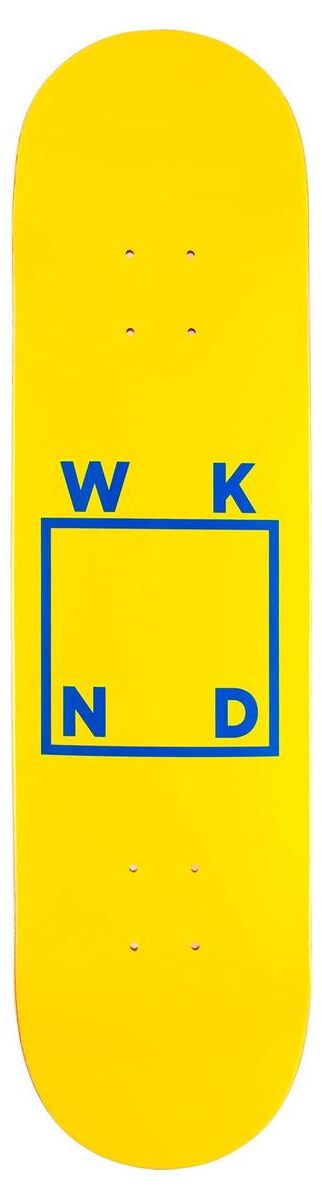 WKND Logo Yellow Deck - 8