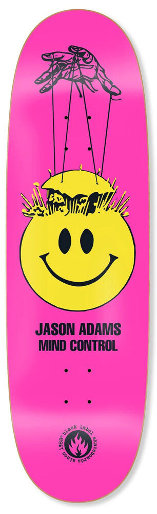 16710032-1 Black-Label Skateboard Deck Adams Mind Control 9,50