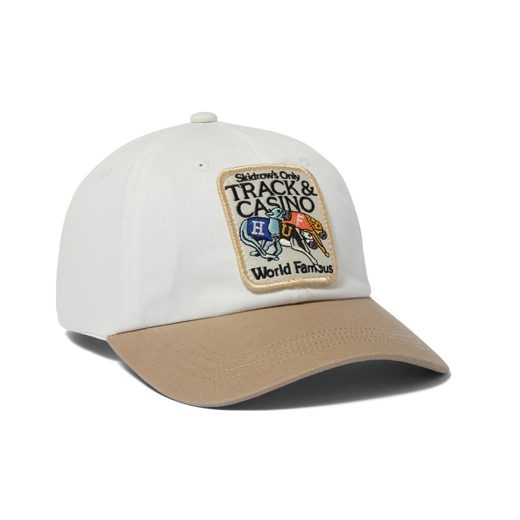 HUF Long Shot Cv 6 Panel Hat - white