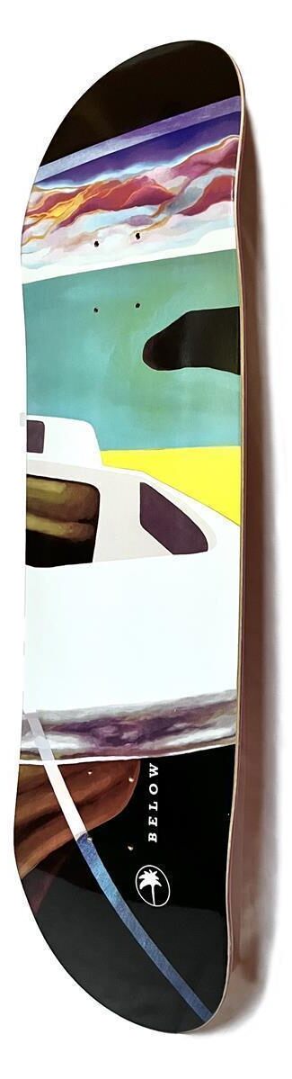 Below Skateboards The Boat Skateboard Deck 8.37 Below Skateboards The Boat Skateboard Deck 7.25