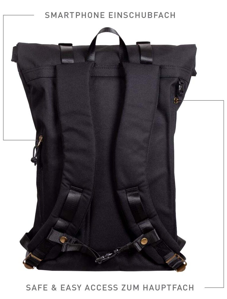 Doughnut Christopher Reborn Series Rucksack black