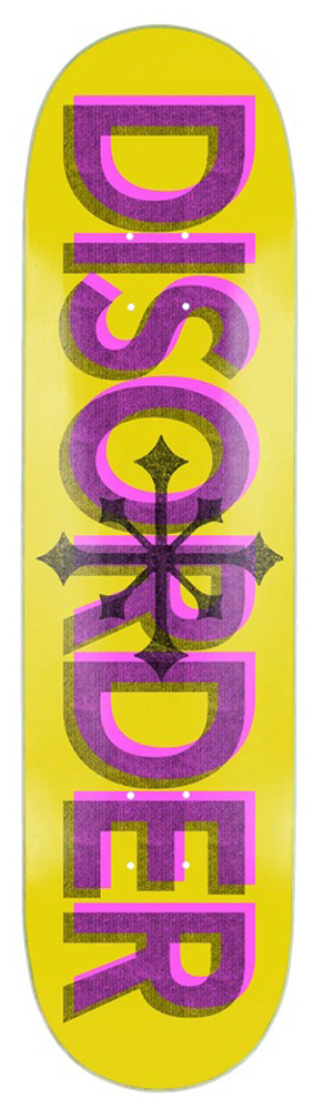 Disorder Skateboard Deck Misplaced Crossover 8,25 Disorder Skateboard Deck Misplaced Crossover 8,25