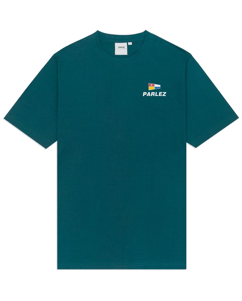 Parlez Tradewinds T-Shirt - dusty teal S Parlez Tradewinds T-Shirt - dusty teal S