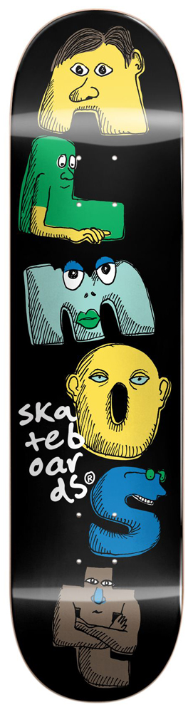 Almost Skateboard Deck Team Gang Gang 8,00 HYB Almost Skateboard Deck Team Gang Gang 8,00 HYB