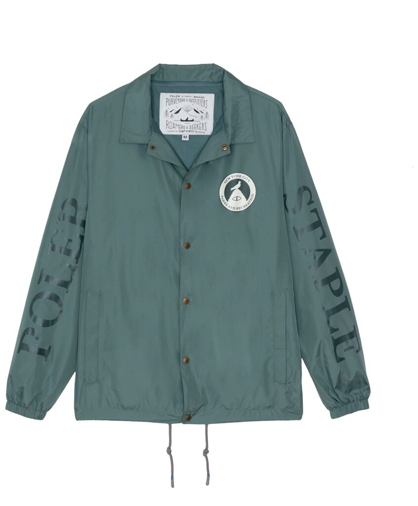 Poler Parks And Rec Coach Jacket - park green S Poler Parks And Rec Coach Jacket - park green S