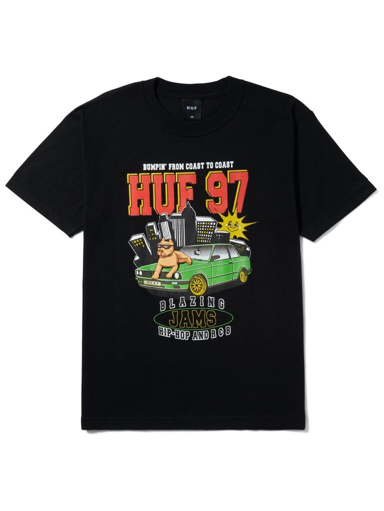 HUF Blazing Jams T-Shirt - black XXL