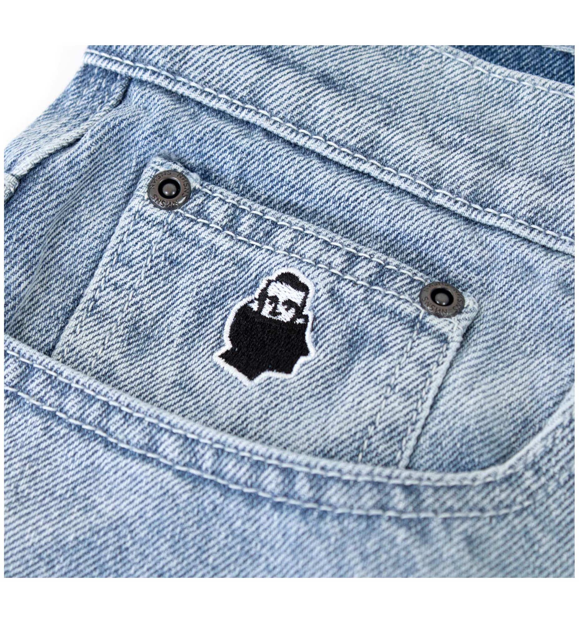 NNSNS Pant BIGFOOT light stone washed NNSNS Pant BIGFOOT, light stone washed 36/34