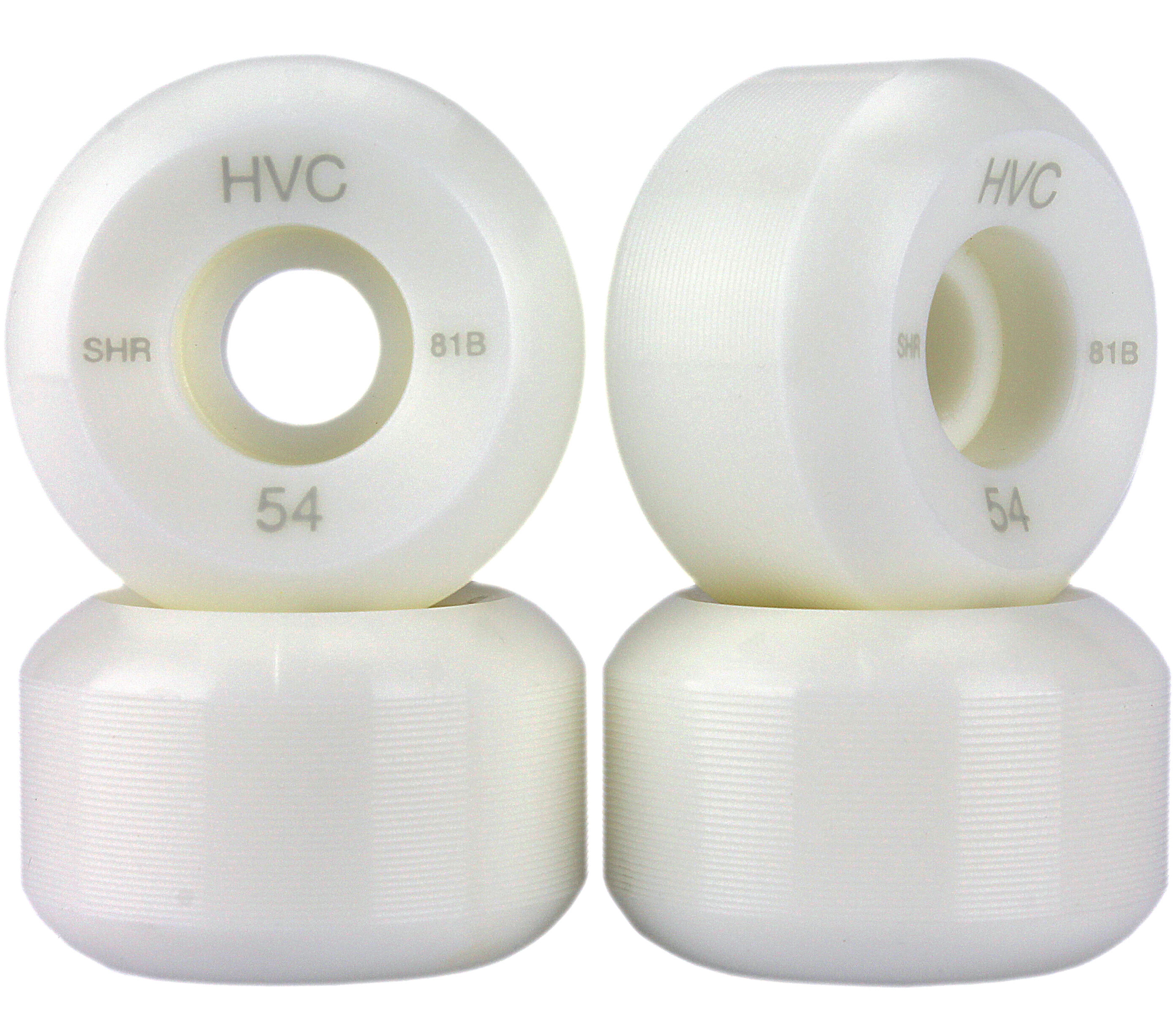 HVC Skateboard Rollen conical 81b 54mm Skateboard Achsen Set-up Core black 4.75