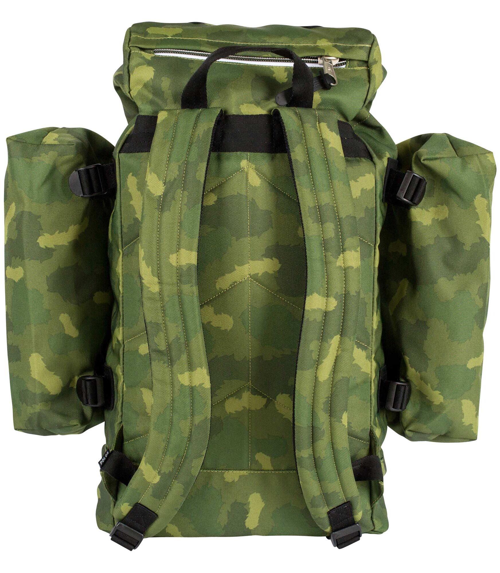 POLER Bag CLASSIC RUCKSACK, green furry camo