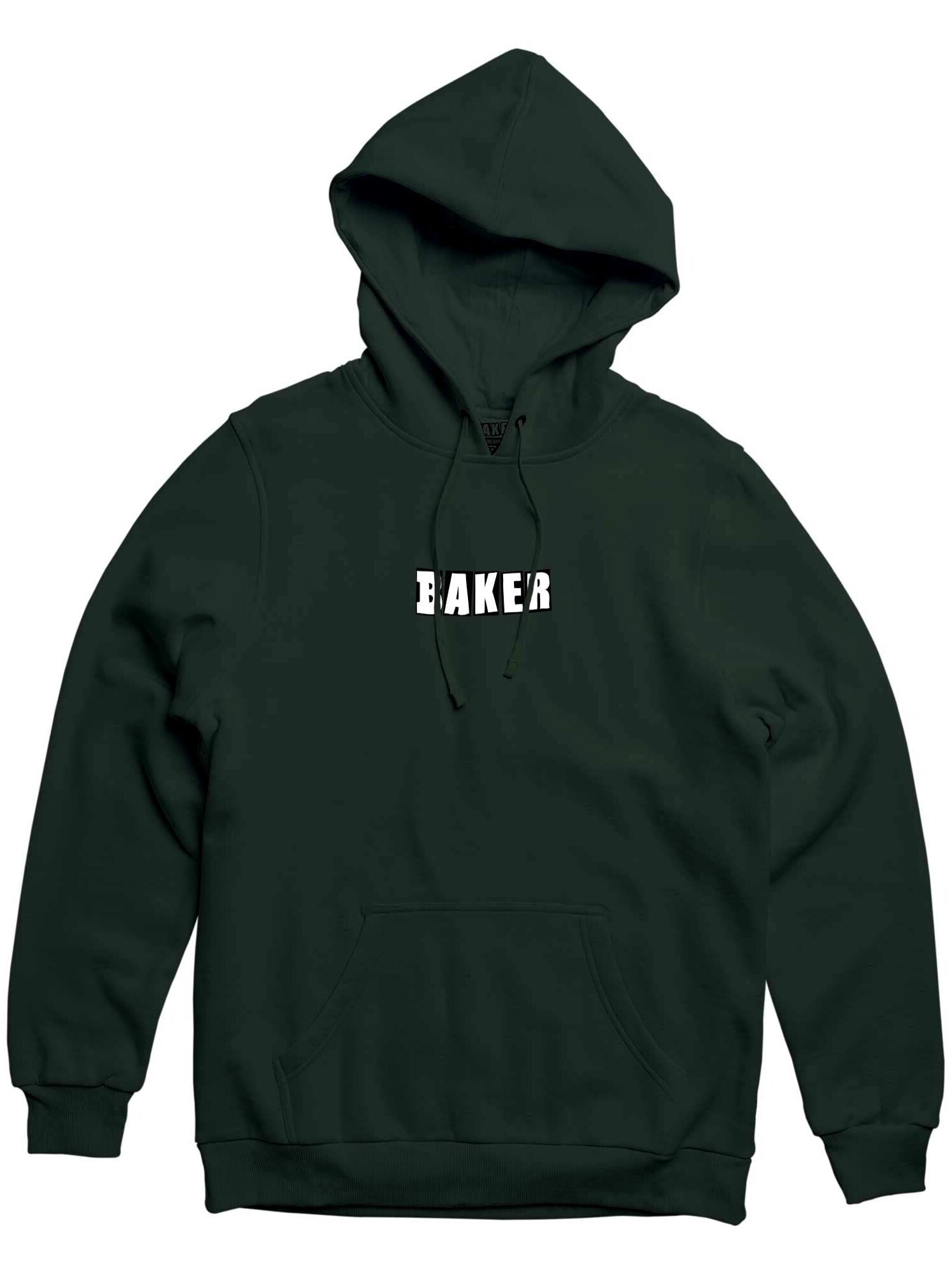 BAKER Sweat BRAND LOGO Hooded, black XL
