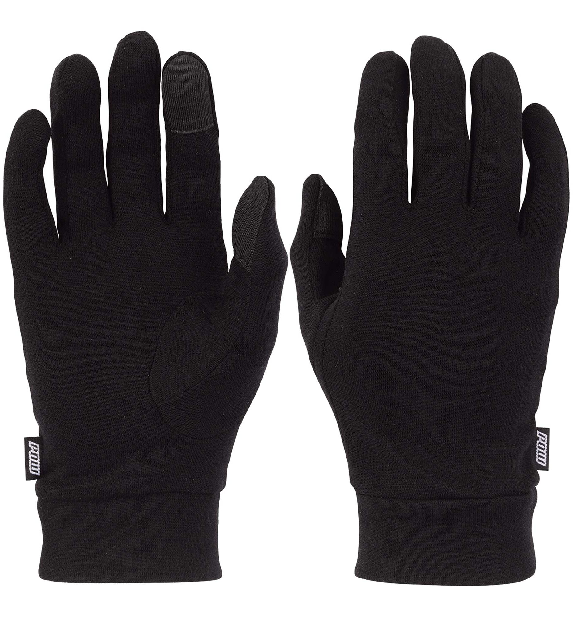 POW Glove WOMEN MERINO LINER PROFILE FIT black POW Glove WOMEN MERINO LINER PROFILE FIT, black XS (6)