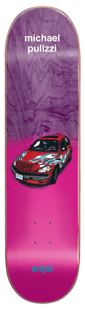Enjoi Skateboard Deck Pulizzi Auto Zone 9.00 R7 Enjoi Skateboard Deck Pulizzi Auto Zone R7 8.375